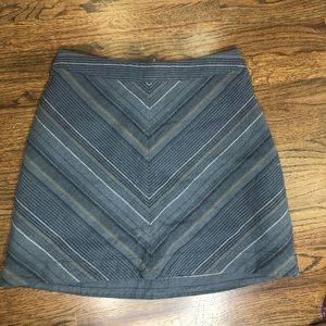 Free people striped skirt